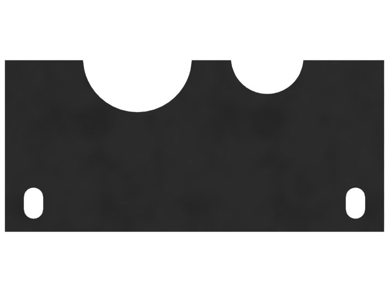 189-7737: 3mm Thick Cabin Wiring Routing Plate | CATCorp