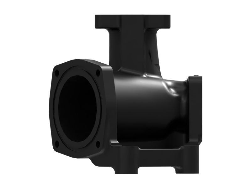 КОЛЕНЧАТЫЙ ПАТРУБОК ВЫПУСКНОЙ