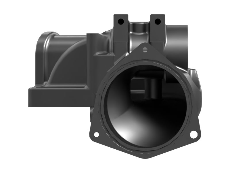 КОЛЕНЧАТЫЙ ПАТРУБОК КПП