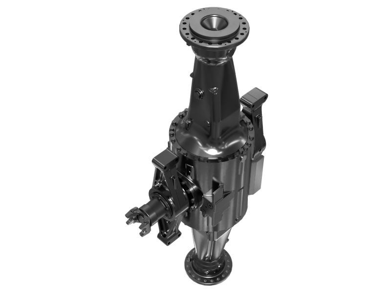 Open Differential Oscillating Axle