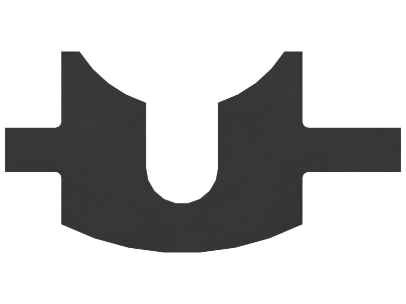 484-9528: 88.9mm Width Cylinder Bottom Clamp 4849528 купить