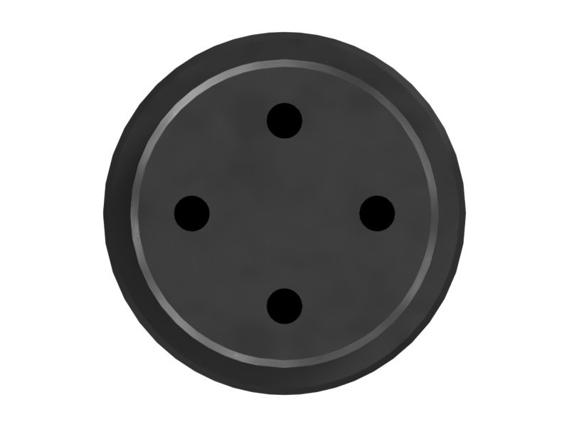 Палец сцепного устройства с наружным диаметром 90 мм