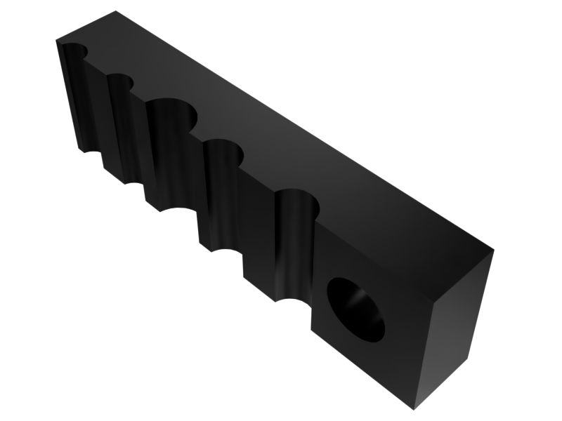 133-7300: 40mm Width Hydraulic Lines Tube Clamp 1337300 купить