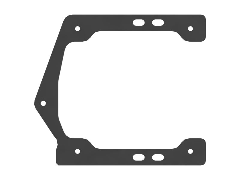 20mm Thick Belt Drive Generator Mounting Plate