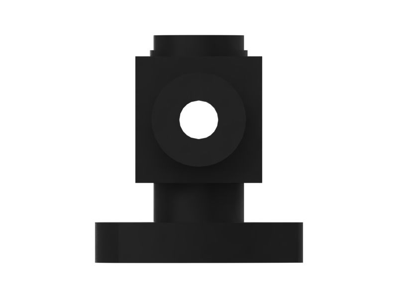 Латунный штекерный клапан с резьбовым концом длиной 52 мм