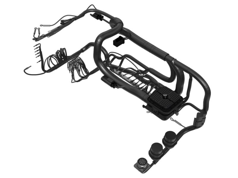 593-6298: Electronic Modular Control Panel Wiring Harness