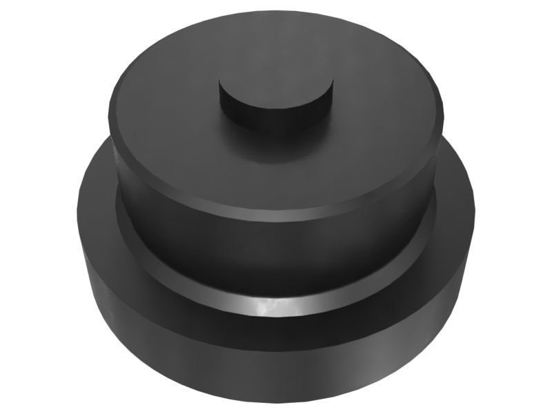 8B-6599: Заглушка для присоед. квадрата с резьбой 2-12-2A