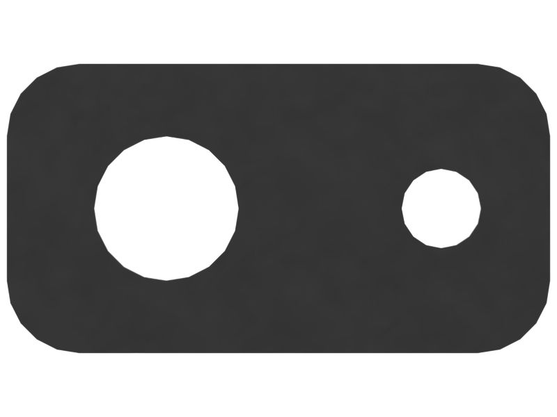 Fire Suppression Lines Bulkhead Mounting Plate