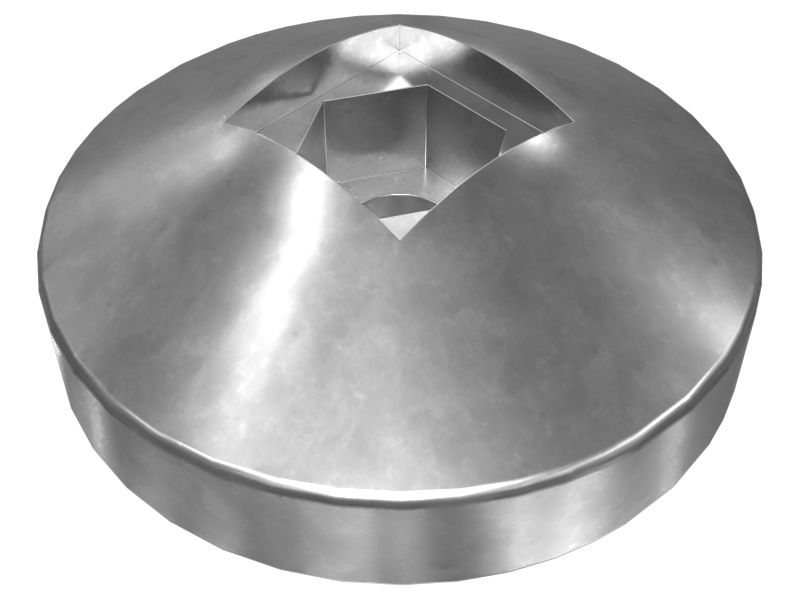 Фиксатор крепления стекла с наружным диаметром 40 мм