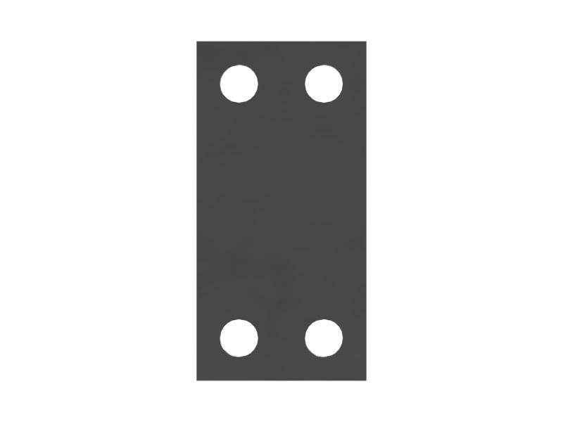 165-5570: 30mm Thick Linkage Pin Retainer Plate | CATCorp