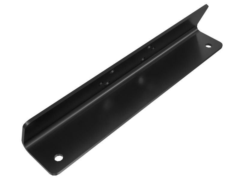 Exhaust Pipe Warning Plate Mounting Plate