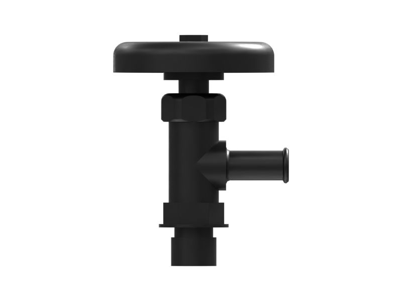 Запорный шаровой кран с резьбой 9/16