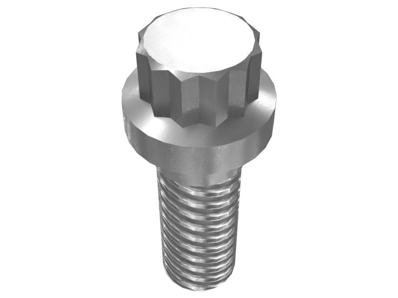 Болт с 12-гранной головкой и резьбой M12X1,25