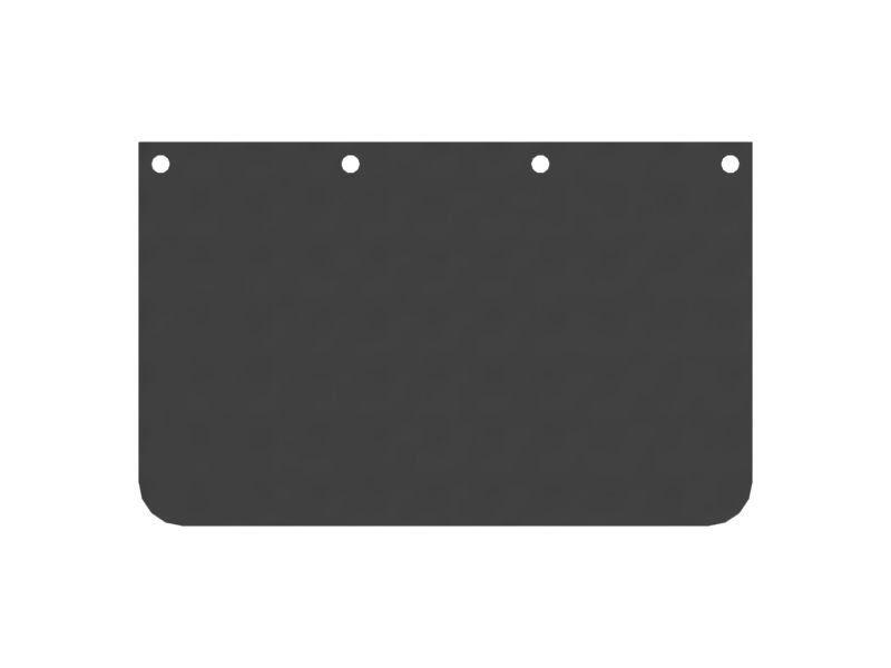 Брызговик 12 мм толщиной