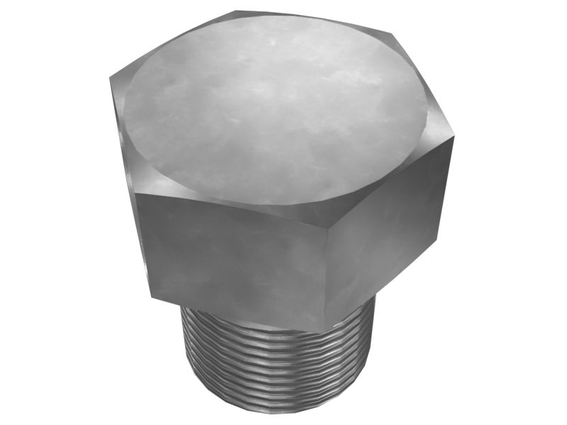 Заглушка с шестигранным хвостовиком с резьбой 7/16-20