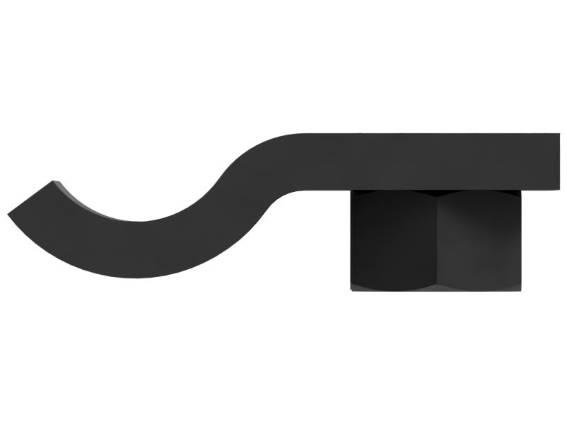 Однотрубный зажим с внутренним диаметром 21,80 мм