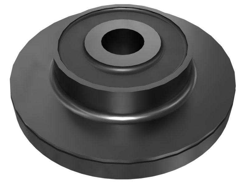 Гибкая резиновая опора 137 мм по внешнему диаметру