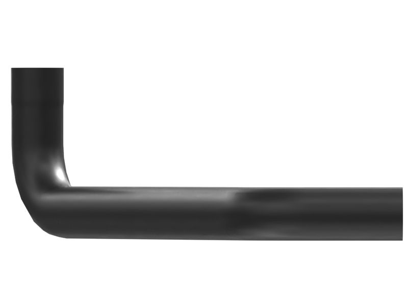 Шланг охлаждающей жидкости радиатора с одним изгибом, внутренний диаметр 49,00 мм