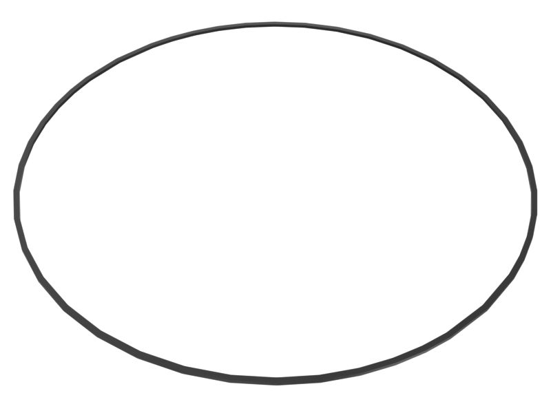 Уплотнительное кольцо с внутренним диаметром 407,00 мм