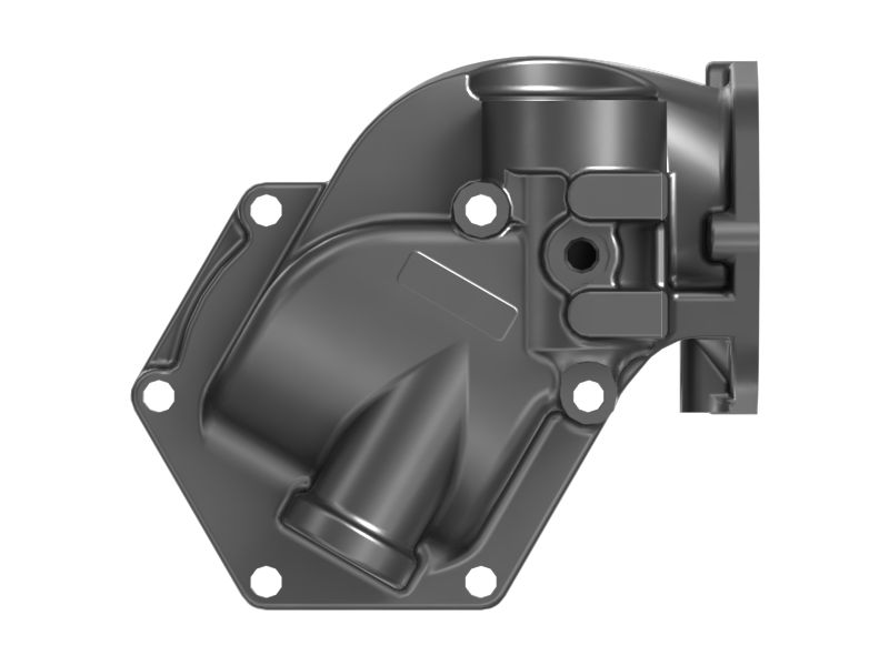 КОЛЕНЧАТЫЙ ПАТРУБОК КПП