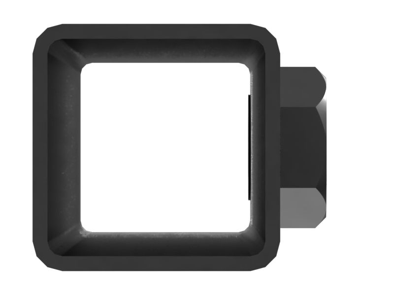 25mm Square Steering Guide Tube