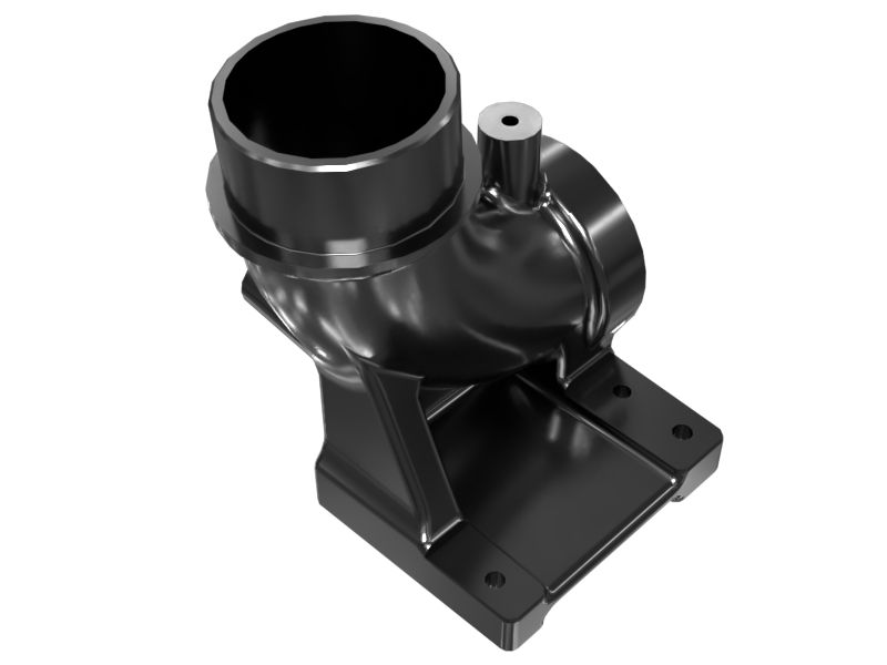 КОЛЕНЧАТЫЙ ПАТРУБОК ВЫПУСКНОЙ