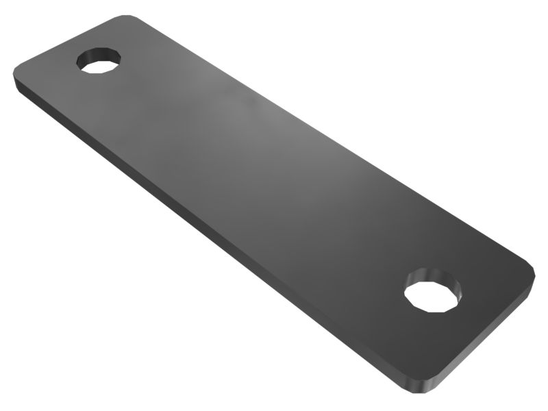 465-5820: Hydraulic Accumulator Lines Block Supporting Plate