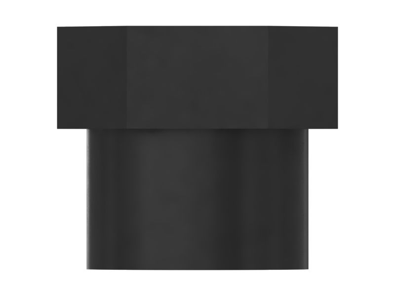 Шестигранная вилка с резьбой 11/16-16