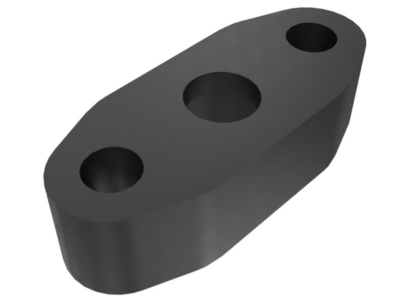 180-5044: Montážní kryt vodního potrubí turbodmychadla