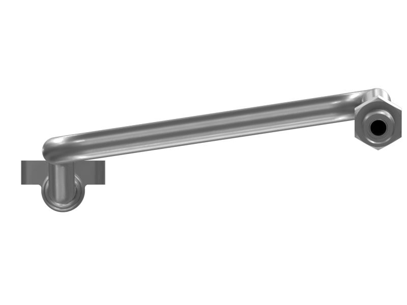 Left Hand Head Side Boom Cylinder Lines Tube