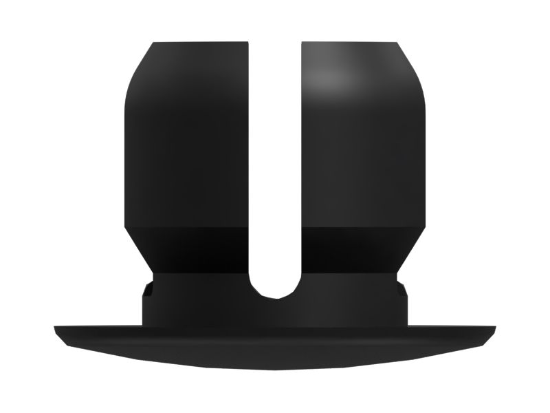 Безрезьбовая заглушка, диаметр головки 25 мм