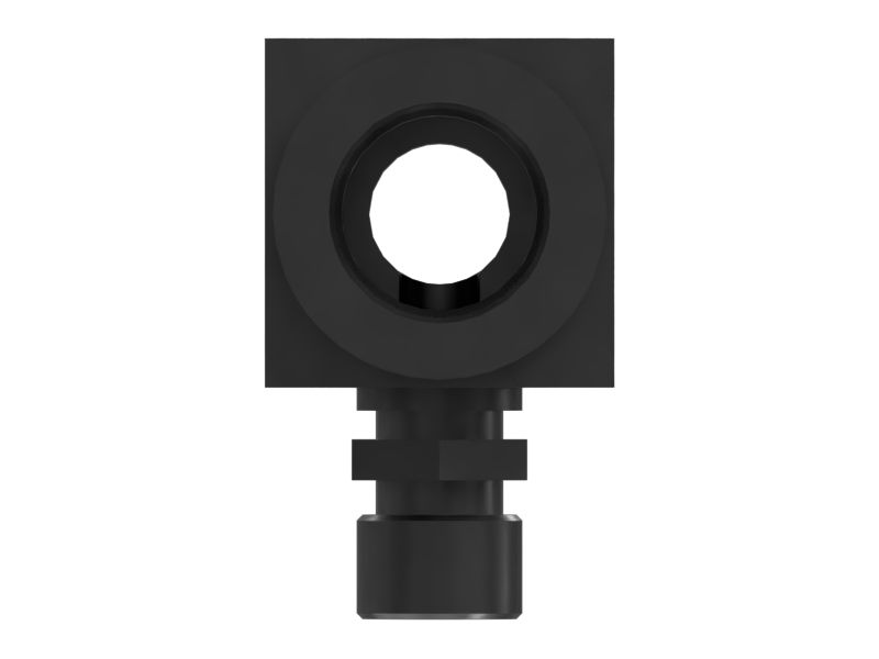 Тройниковый адаптер с цилиндрической резьбой для кольцевых уплотнений