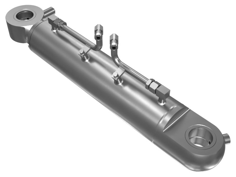 110mm Bore Diameter Hydraulic Boom Cylinder