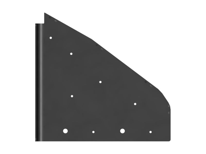 3mm Thick Fender Support Plate