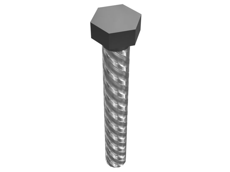 Болт с шестигранной головкой M24x3