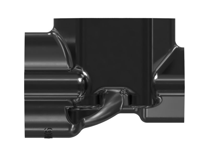 Коленчатый патрубок на впуске маслоохладителя