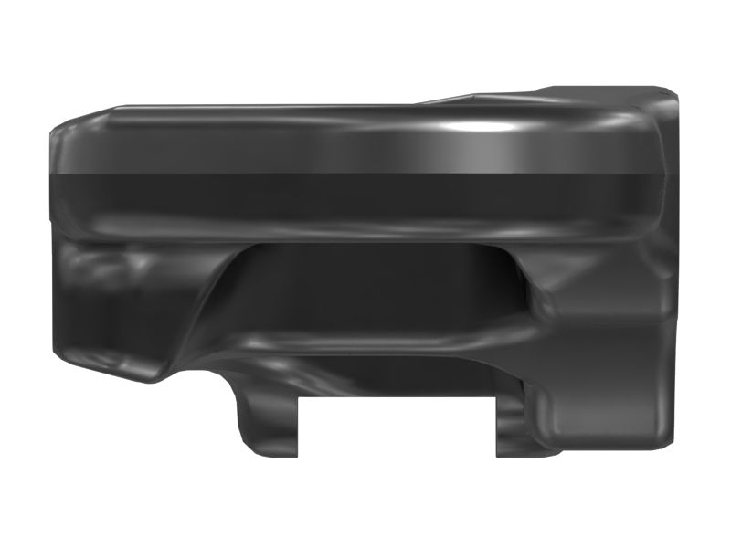 Правый палец замыкающего звена гусеницы