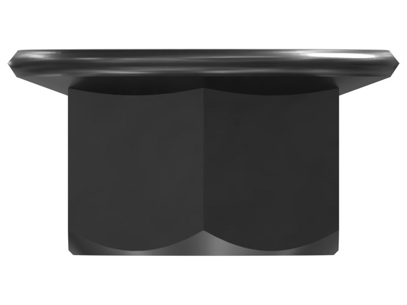 Шестигранная фланцевая гайка M10 x 1,5 мм