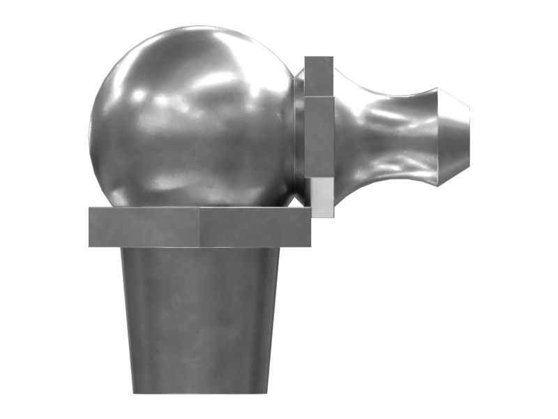 Коленчатый переходник с резьбой 1/8 дюйма 90 градусов