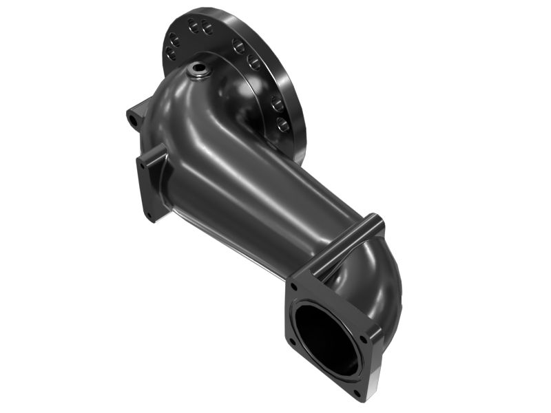 КОЛЕНЧАТЫЙ ПАТРУБОК (DIN/A)