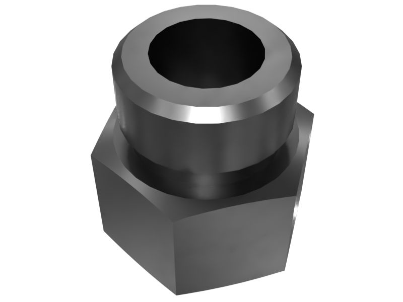 Прямой переходник с шестигранной головкой 1 1/16-12 для труб