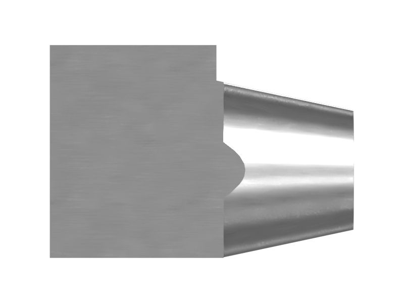 Переходной коленчатый патрубок, 90 градусов, длина 33,30 мм