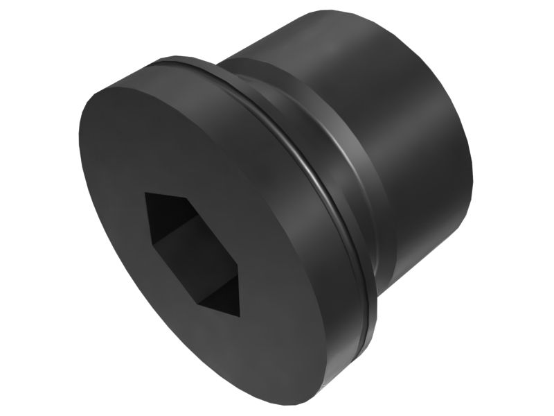 Заглушка с шестигранной резьбой M22X1,5