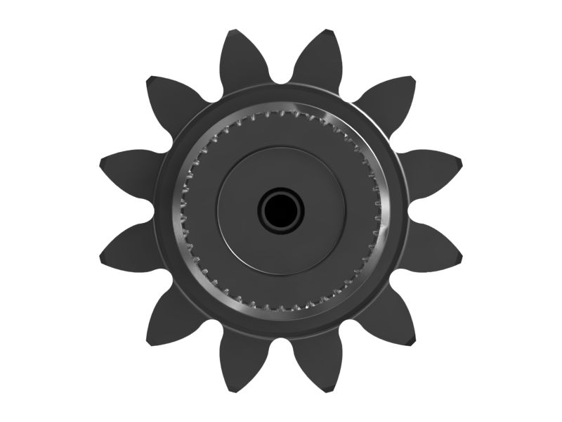 Вал-шестерня с внешними зубьями 42, 12