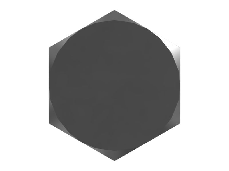 Болт с шестигранной головкой с резьбой M12X1,75