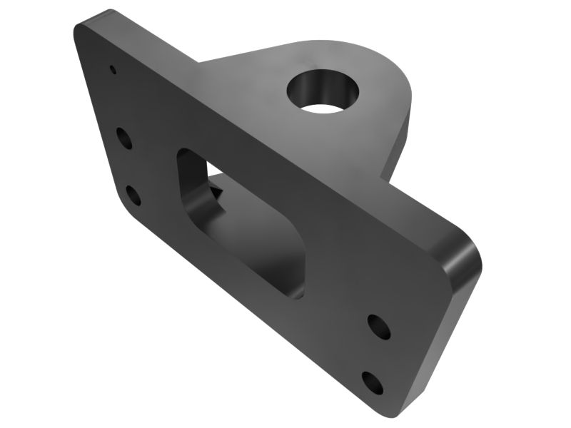 629-8319: Counterweight Drawbar Pin Support
