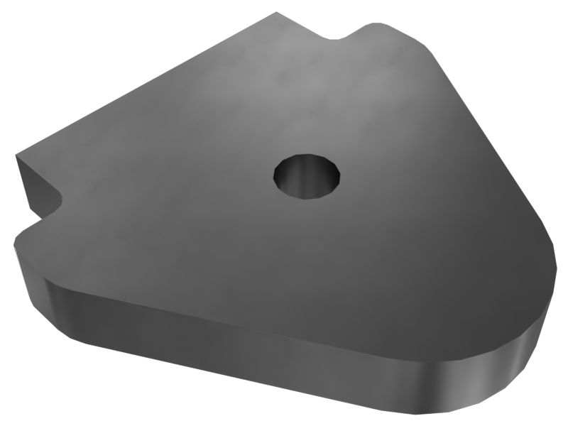 395-0600: 12mm Thick Screed Platform Support Plate 3950600 купить