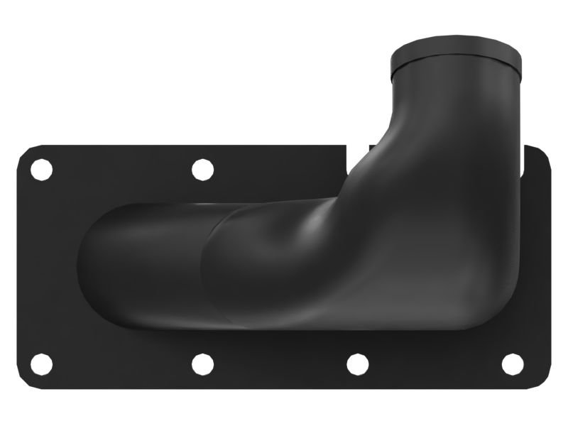 КОЛЕНЧАТЫЙ ПАТРУБОК В СБОРЕ