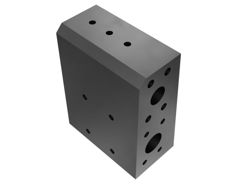615-4784: Hydraulic Oil Block 615-4784 Caterpillar
