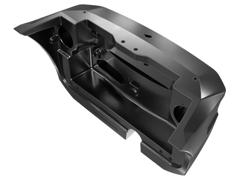 1313.6mm Length Rear Counterweight